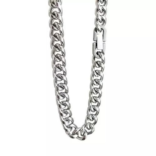 925 Sterling Silver Minimalist Cuban Chain for Couples